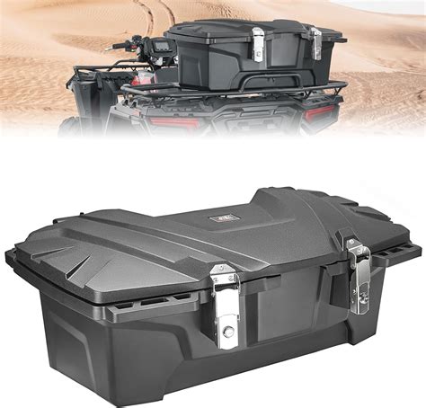 metal atv storage box|waterproof atv cargo box.